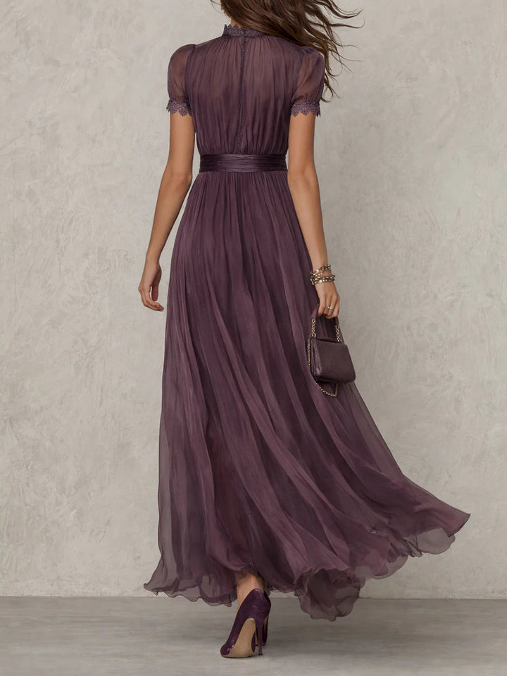 Gaëlle | Robe maxi chiffon vintage
