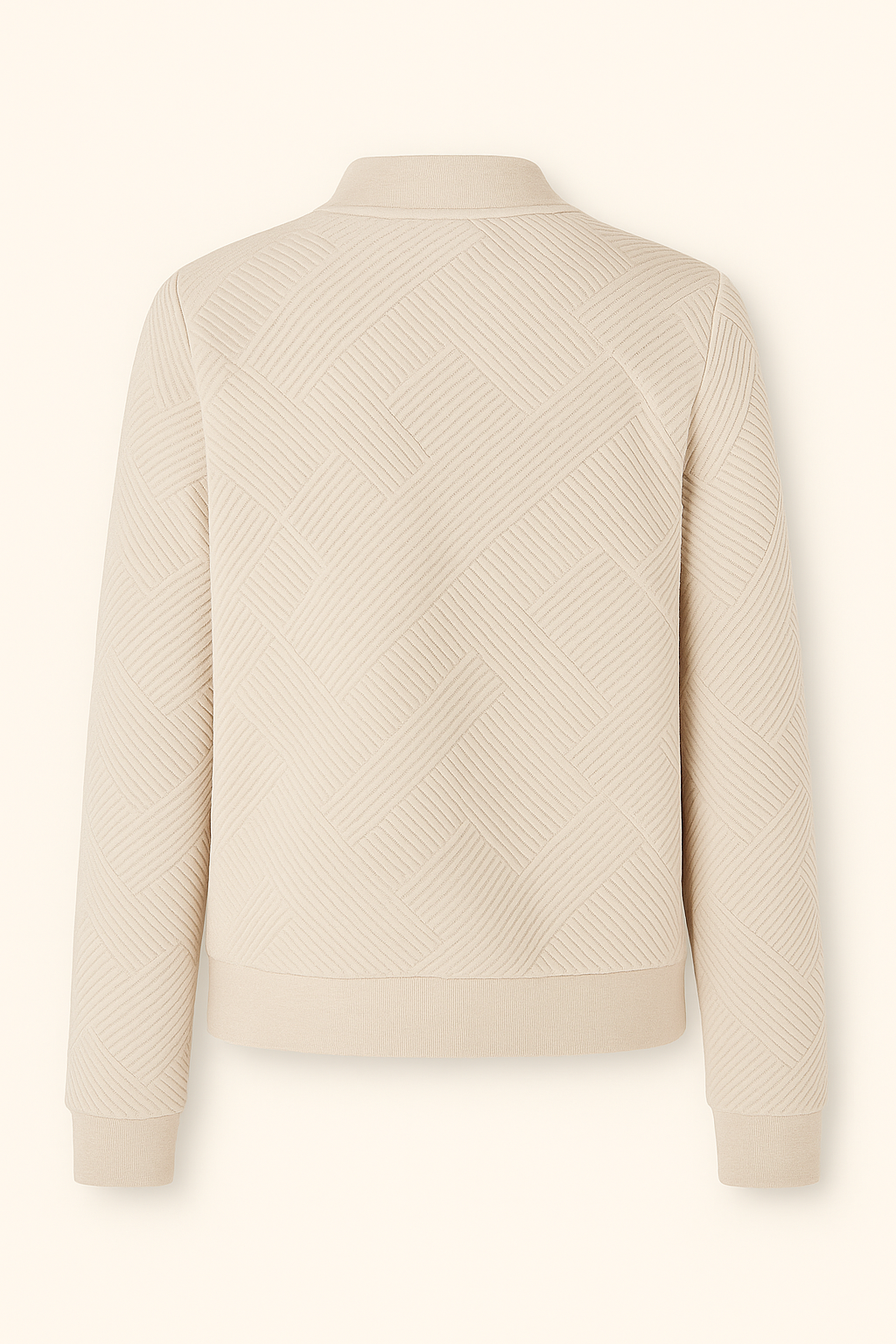 Veste en maille zippée femme