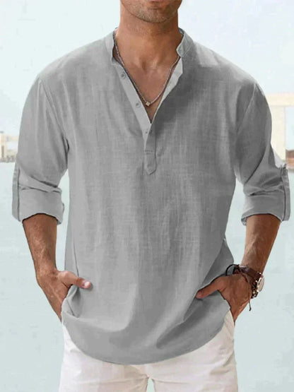 Cyprien | Chemise homme casual Henley