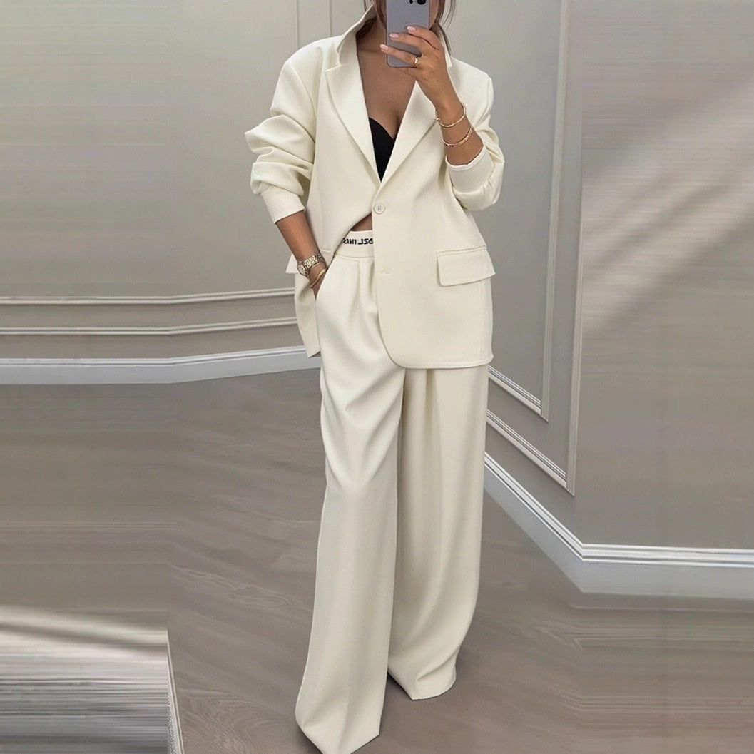 Katell | Ensemble blazer et pantalon femme