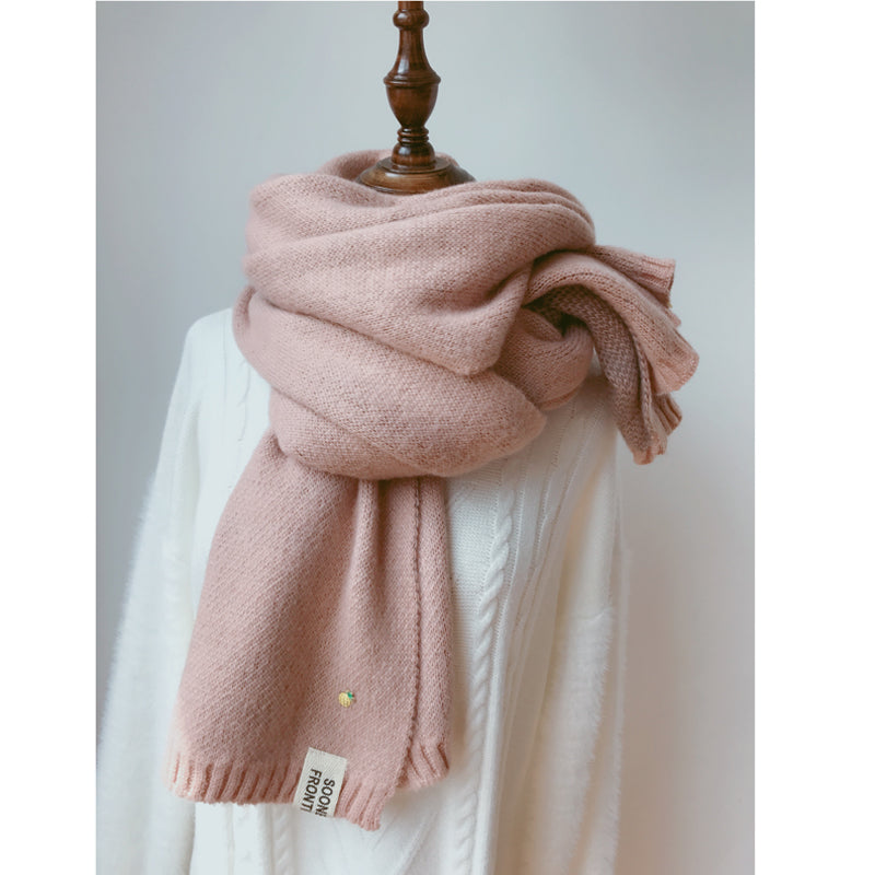 Écharpe femme hiver en imitation cachemire