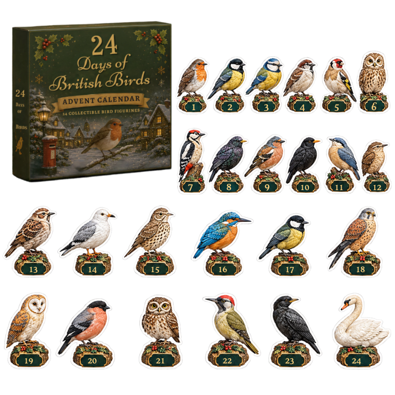 Reine | Calendrier de l’Avent oiseaux