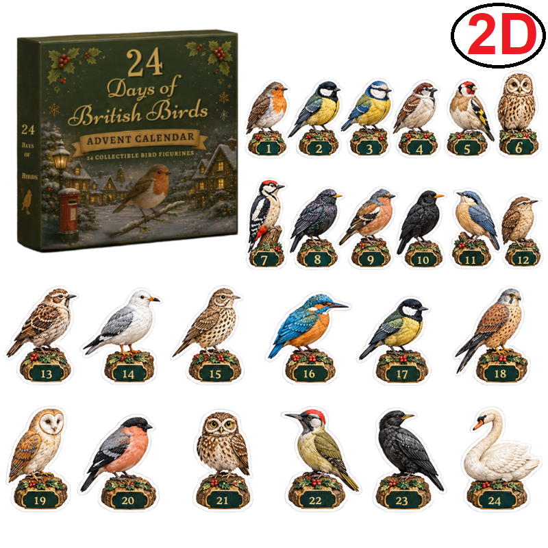 Reine | Calendrier de l’Avent oiseaux