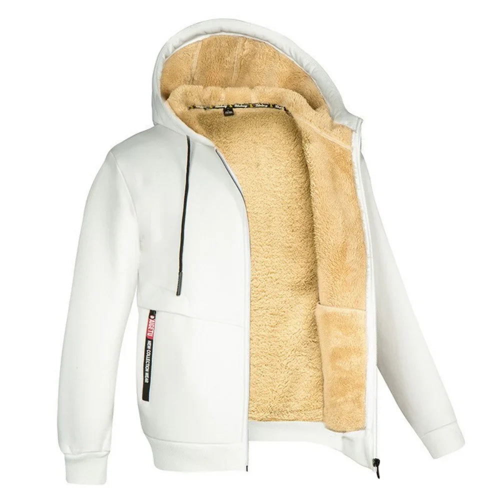Loïc | Sweat polaire homme à capuche