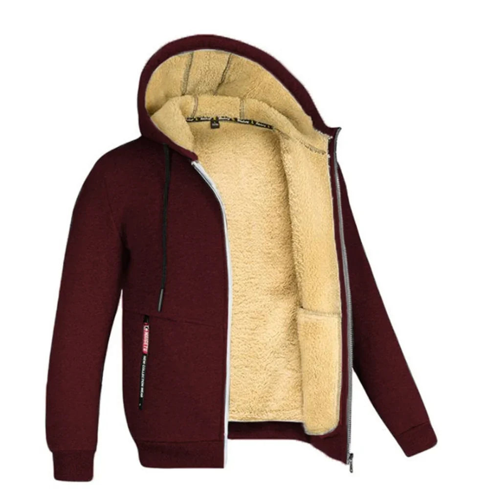 Loïc | Sweat polaire homme à capuche