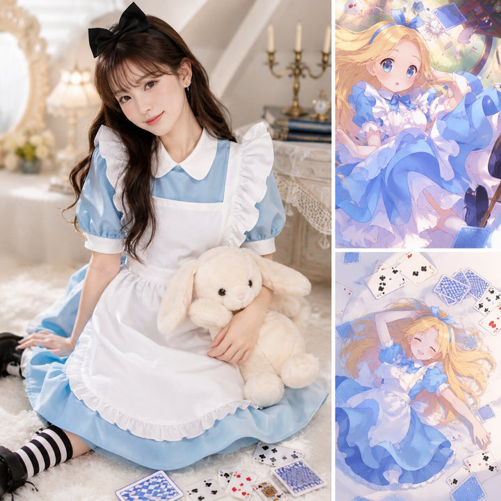 Oriane | Costume Alice femme avec tablier