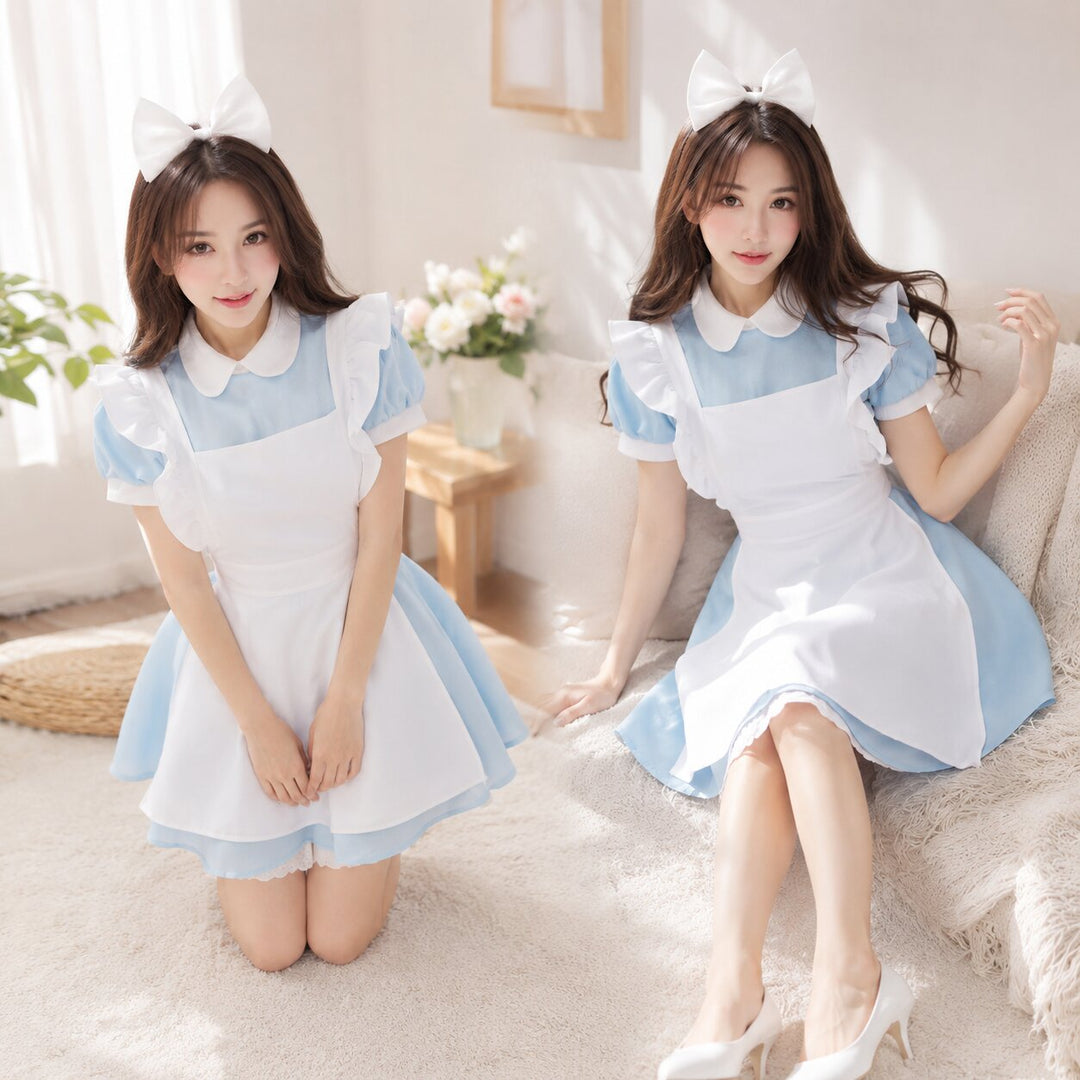 Oriane | Costume Alice femme avec tablier