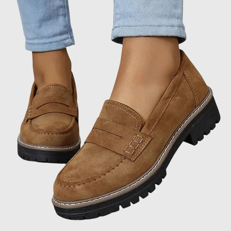 Coralie | Mocassins suède intemporels