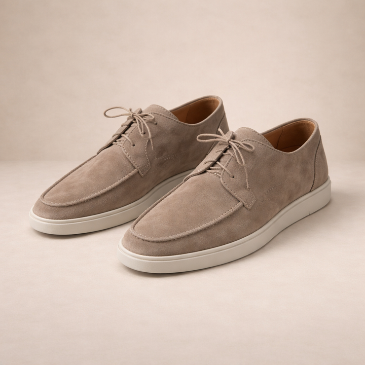 Martin | Mocassins Homme en Daim à Lacets