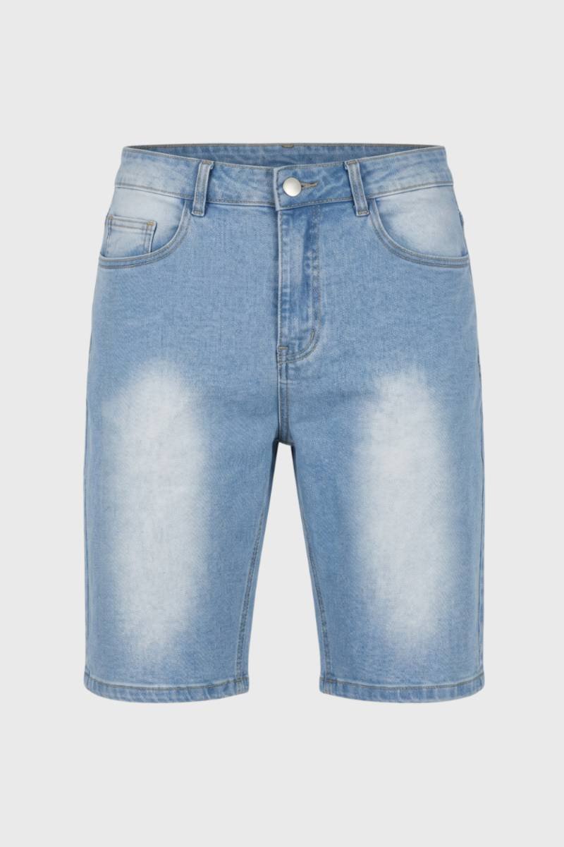 Damien | Bermuda Homme Slim Effet Délavé