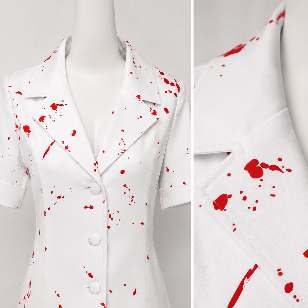 Ophélie | Costume infirmière sanglante femme