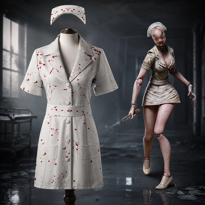 Ophélie | Costume infirmière sanglante femme