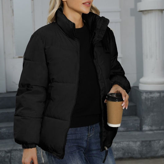 Manteau d'hiver femme uni à coupe ample