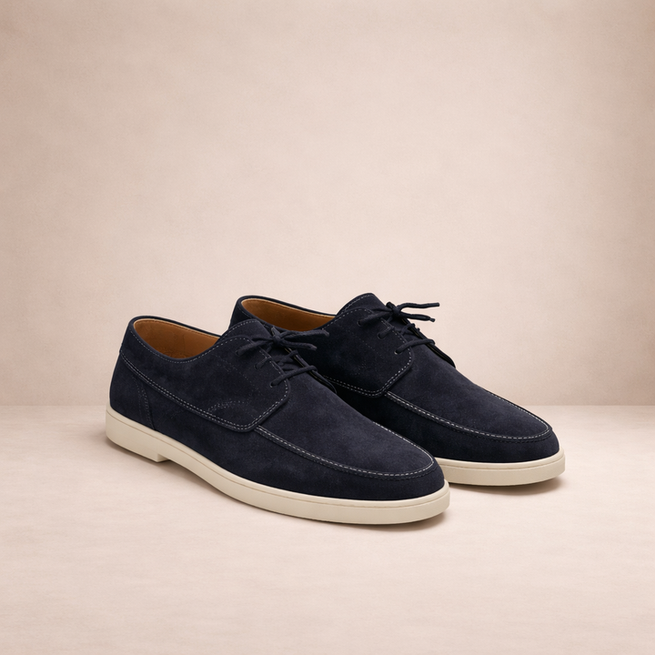 Martin | Mocassins Homme en Daim à Lacets