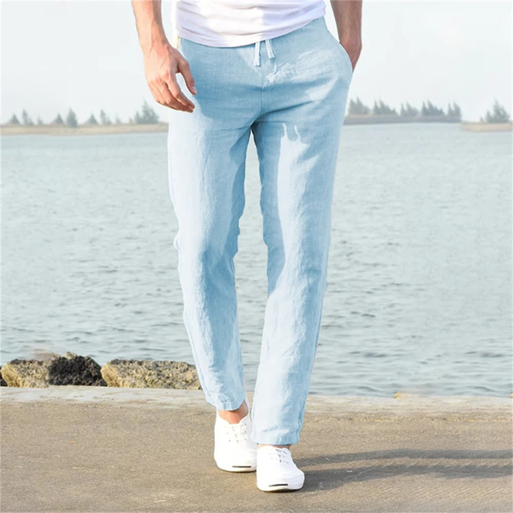 Aurèle | Pantalon lin homme