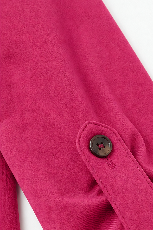 Blazer cardigan femme à revers structuré