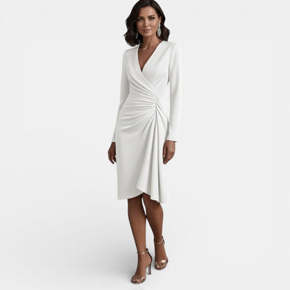 Clotilde | Robe midi femme élégante