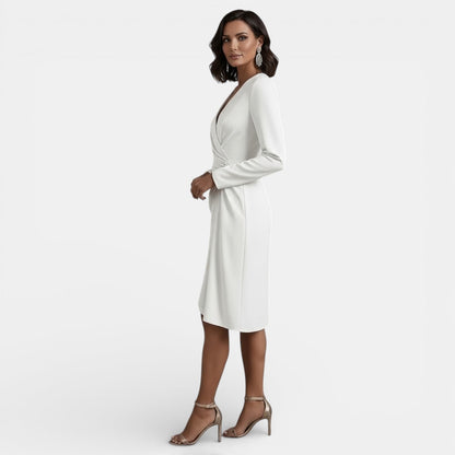 Clotilde | Robe midi femme élégante