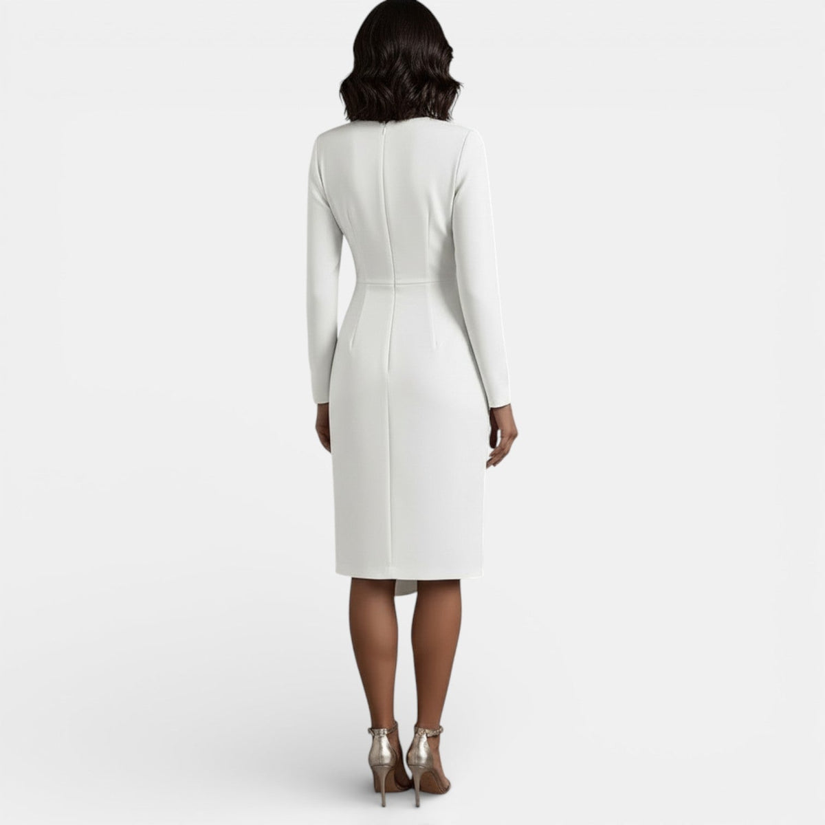 Clotilde | Robe midi femme élégante