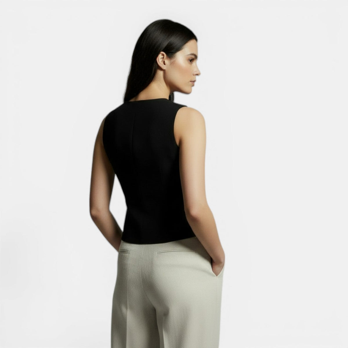 Clairette | Gilet femme ajusté