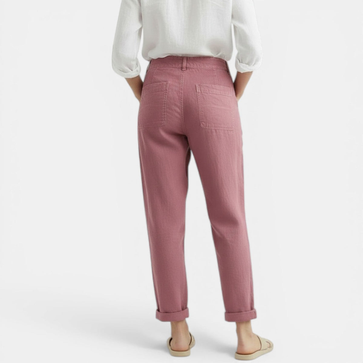 Cosette | Pantalon lin femme jambe large