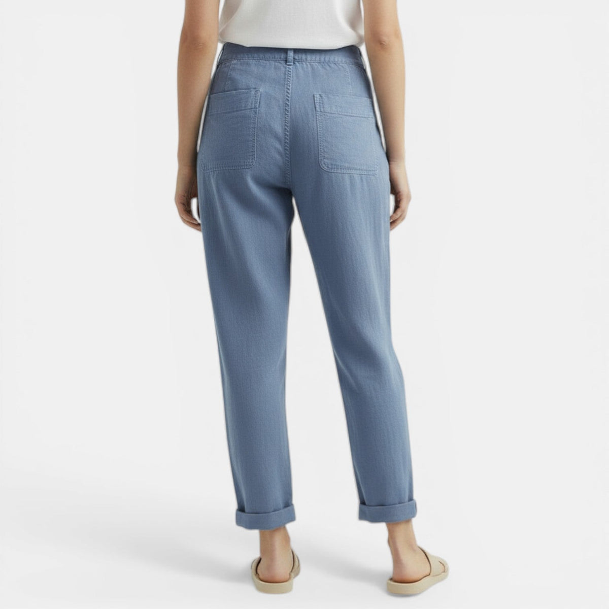 Cosette | Pantalon lin femme jambe large