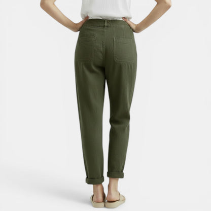 Cosette | Pantalon lin femme jambe large