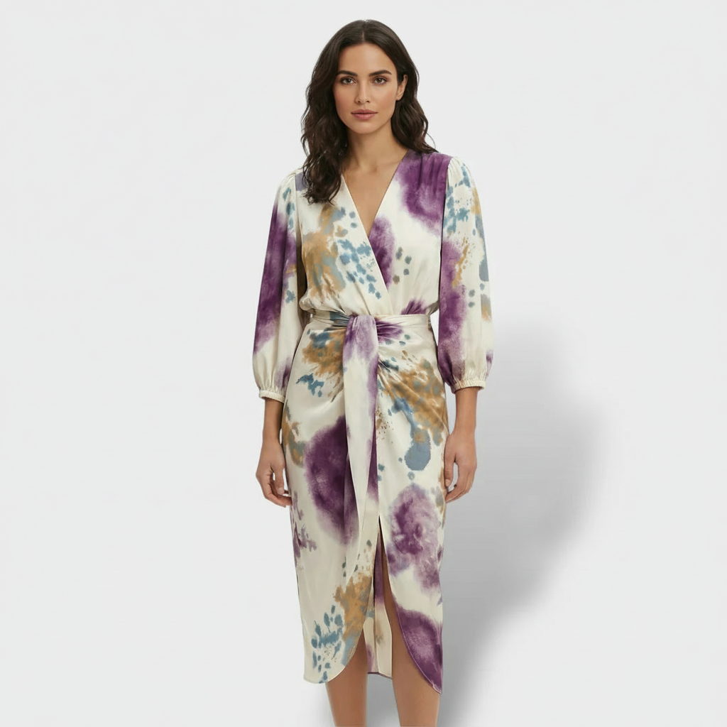 Amance | Robe midi femme élégante
