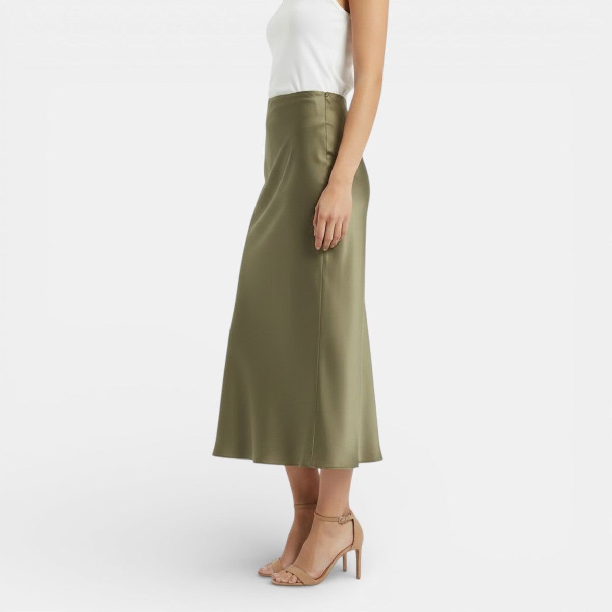 Brigitta | Jupe femme taille haute