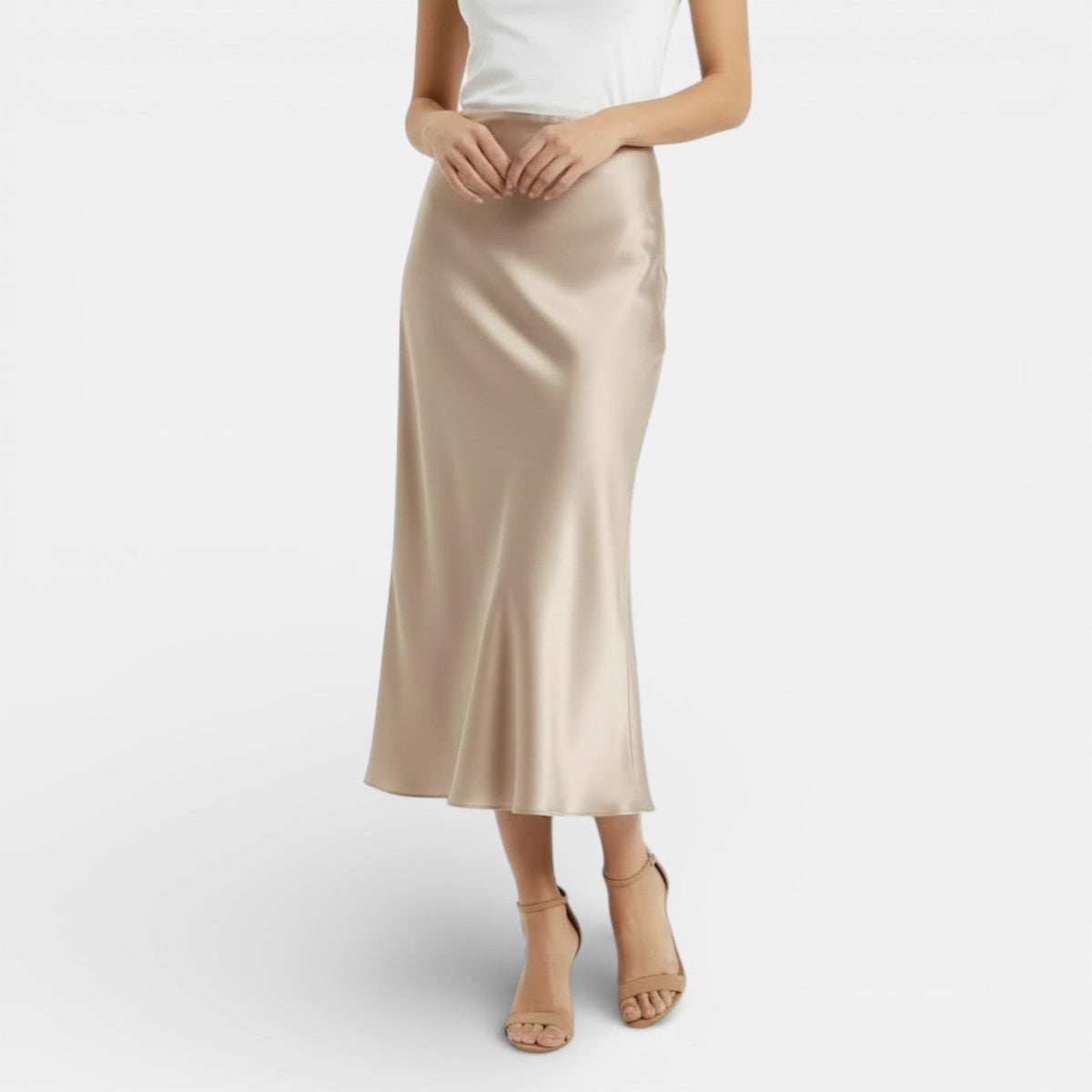 Brigitta | Jupe femme taille haute