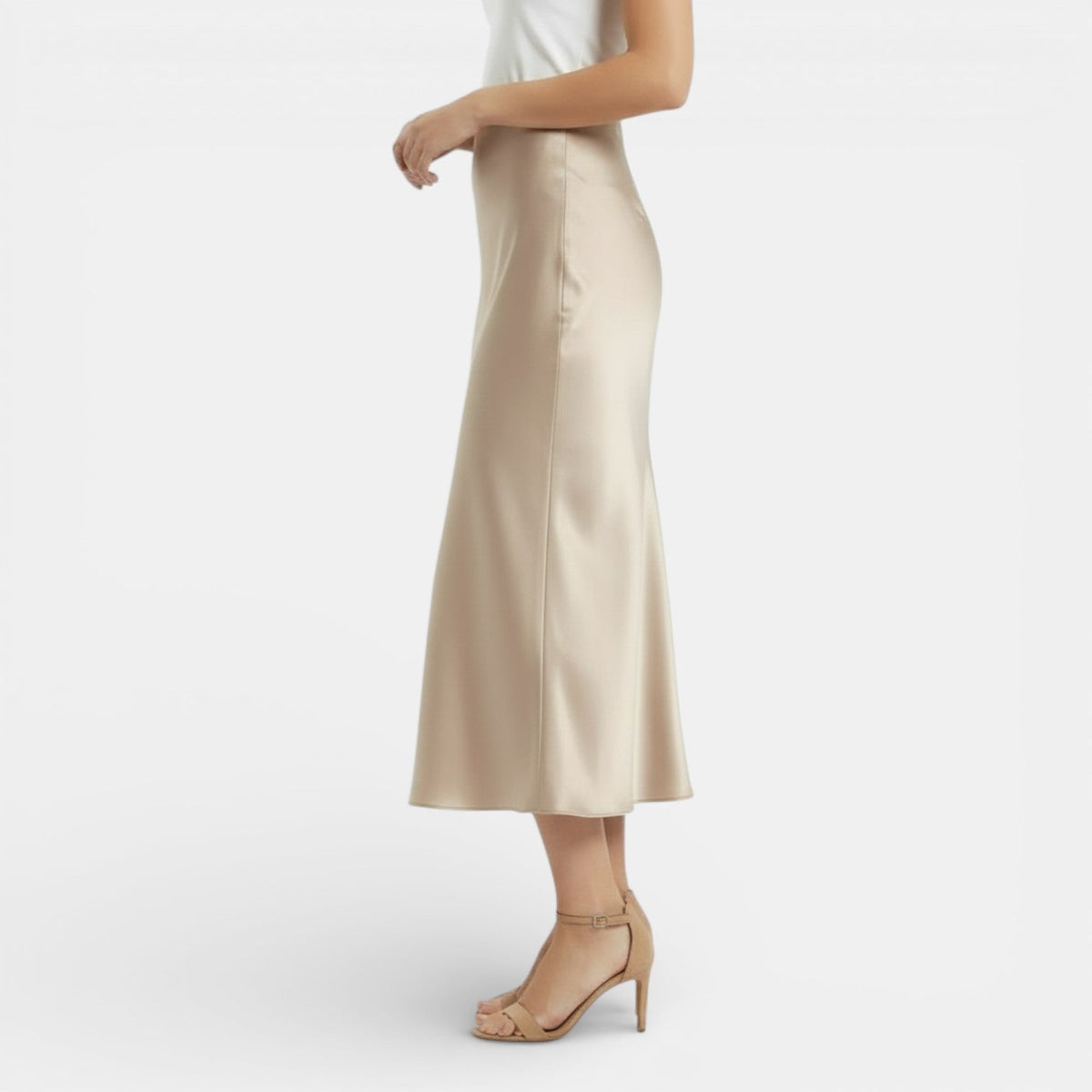 Brigitta | Jupe femme taille haute