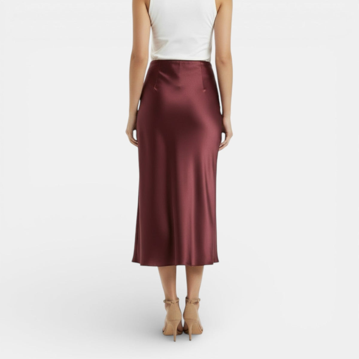 Brigitta | Jupe femme taille haute