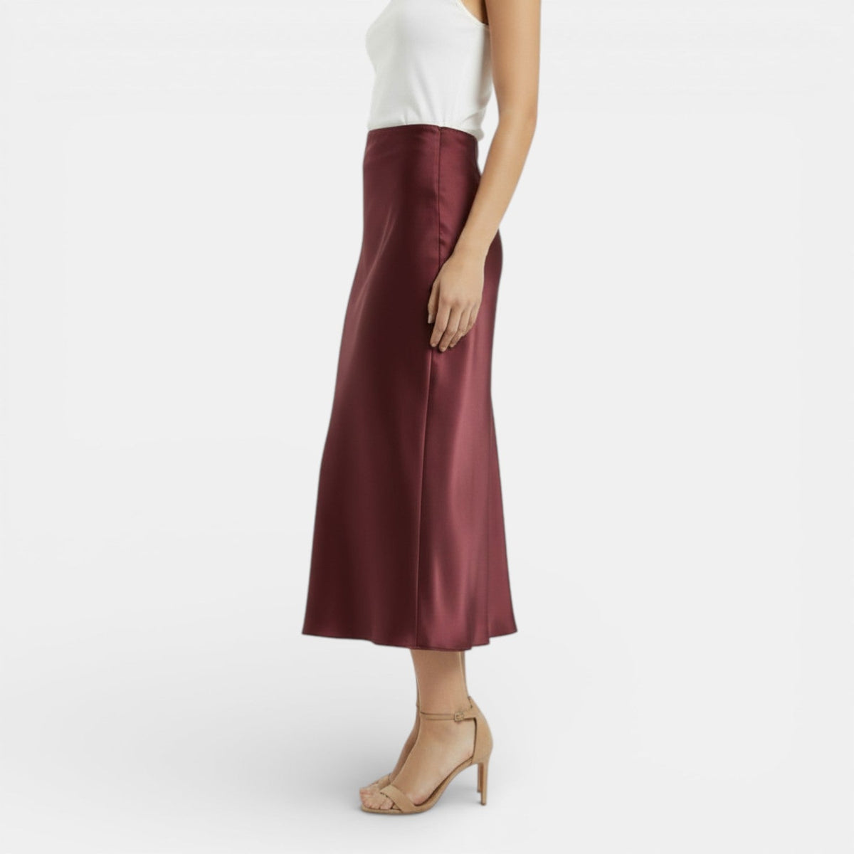 Brigitta | Jupe femme taille haute
