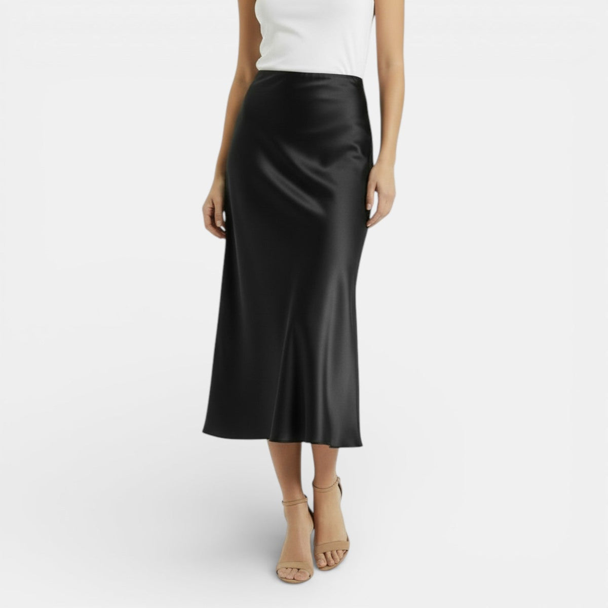 Brigitta | Jupe femme taille haute