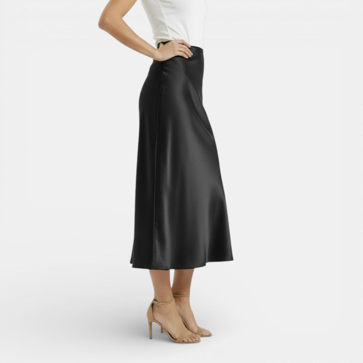 Brigitta | Jupe femme taille haute