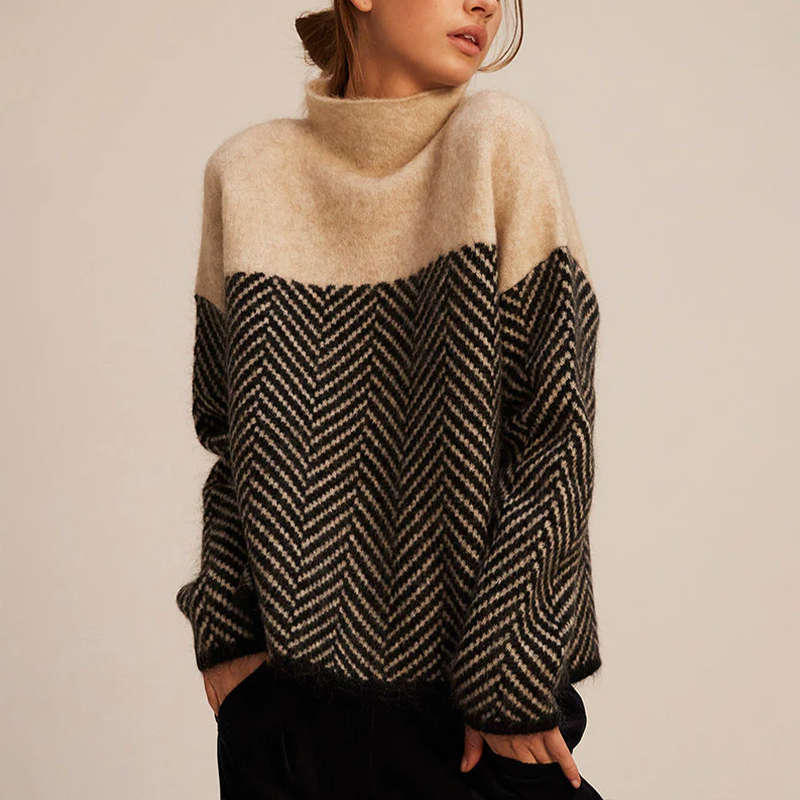 Lucie | Pull Maille Nordic Élégance