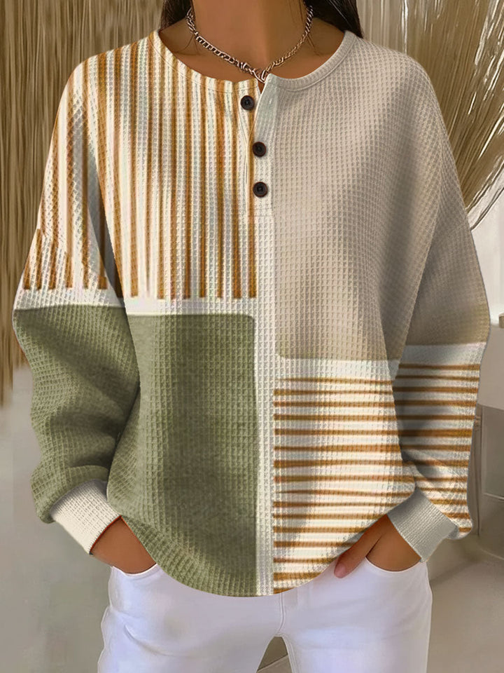 Agnieszka | Sweter Waffle Harmony