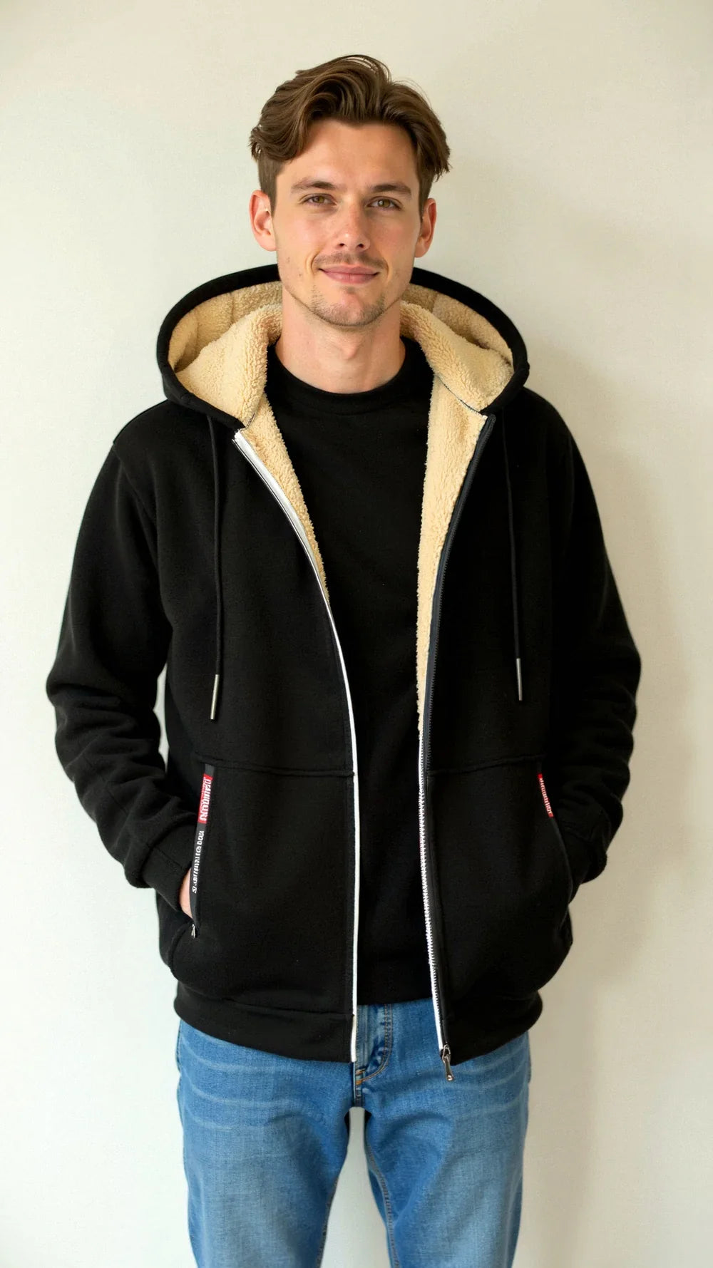 Loïc | Sweat polaire homme à capuche
