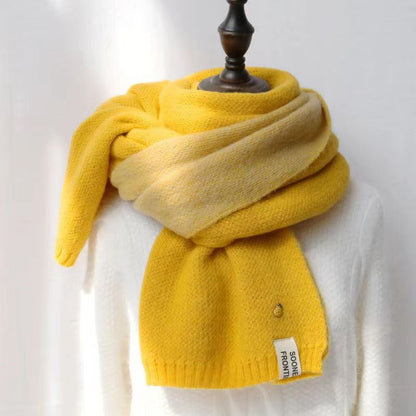 Écharpe femme hiver en imitation cachemire