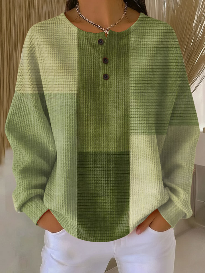 Agnieszka | Sweter Waffle Harmony