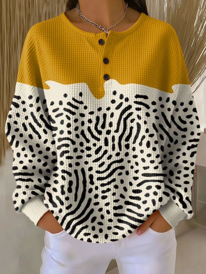 Agnieszka | Sweter Waffle Harmony