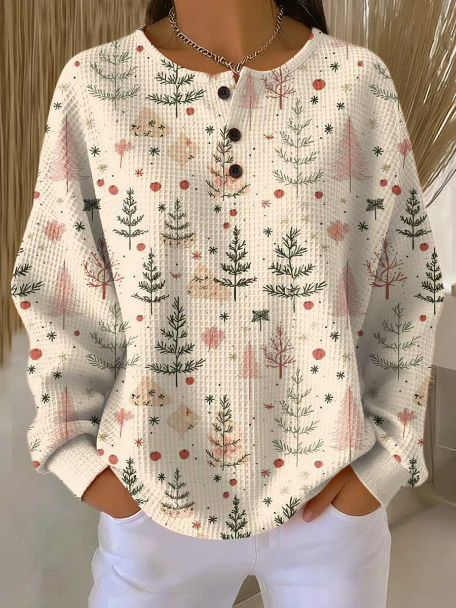 Agnieszka | Sweter Waffle Harmony
