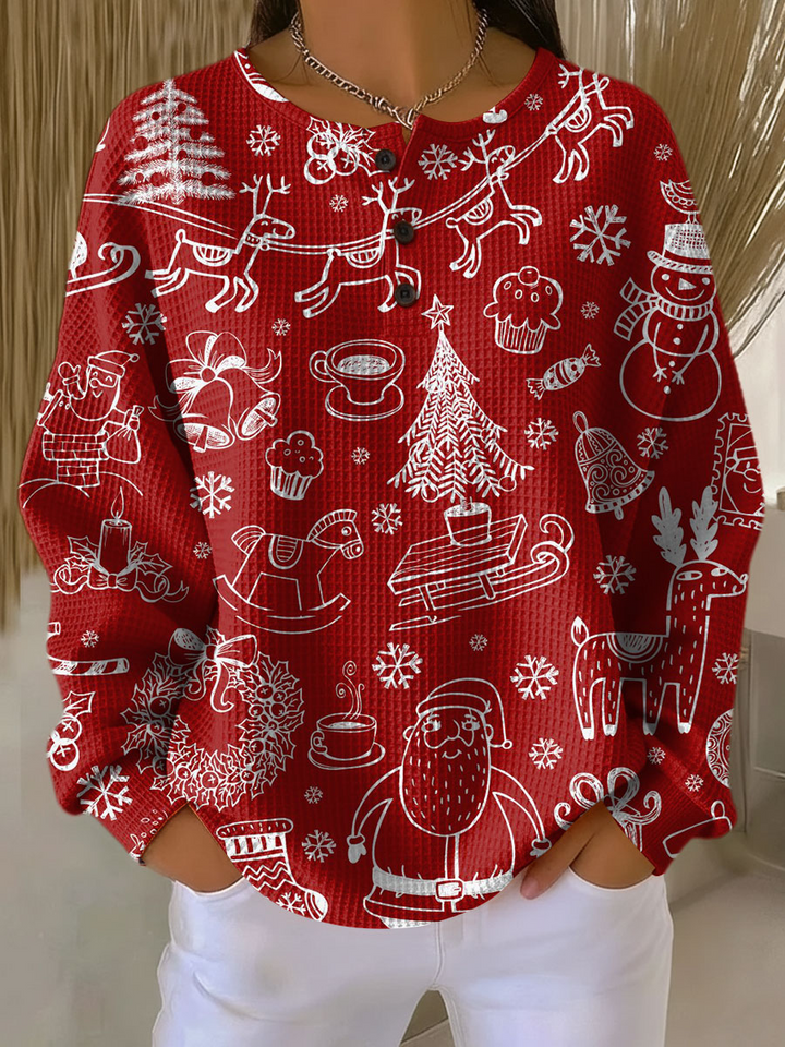 Agnieszka | Sweter Waffle Harmony
