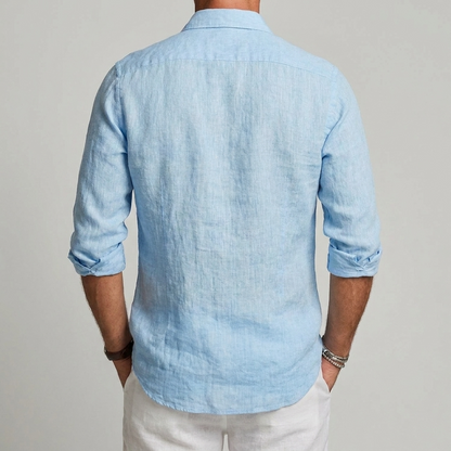 Apollinaire | Chemise lin homme vegan