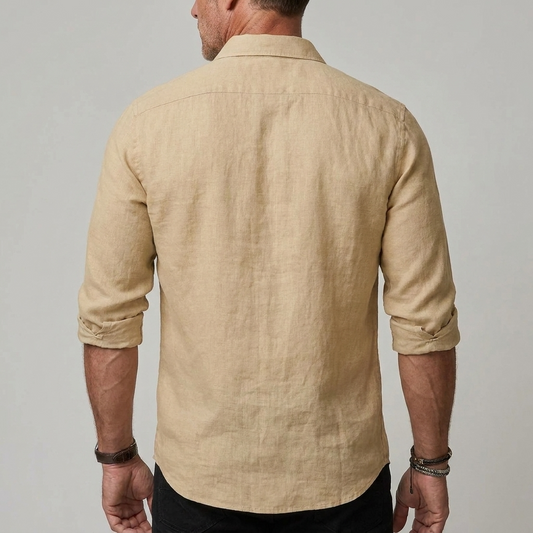Apollinaire | Chemise lin homme vegan