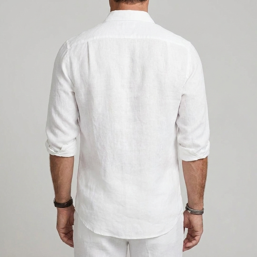 Apollinaire | Chemise lin homme vegan