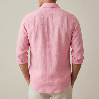 Apollinaire | Chemise lin homme vegan