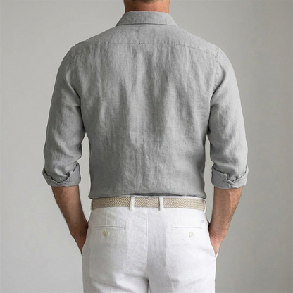 Apollinaire | Chemise lin homme vegan