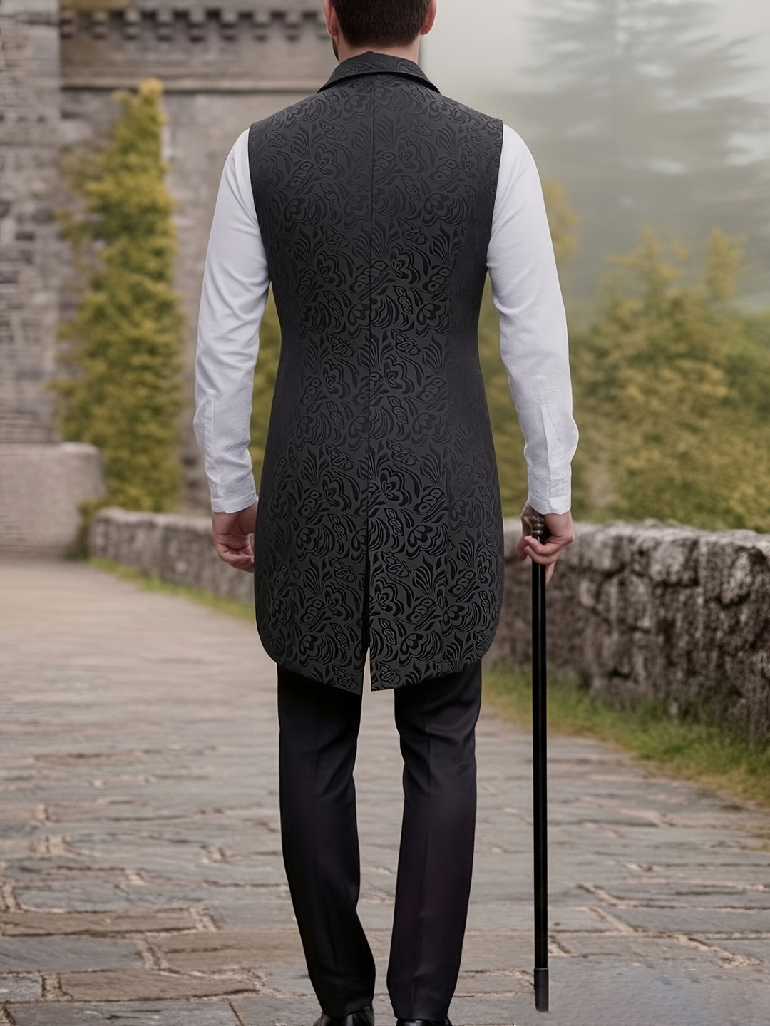 Bruno | Gilet gothique homme