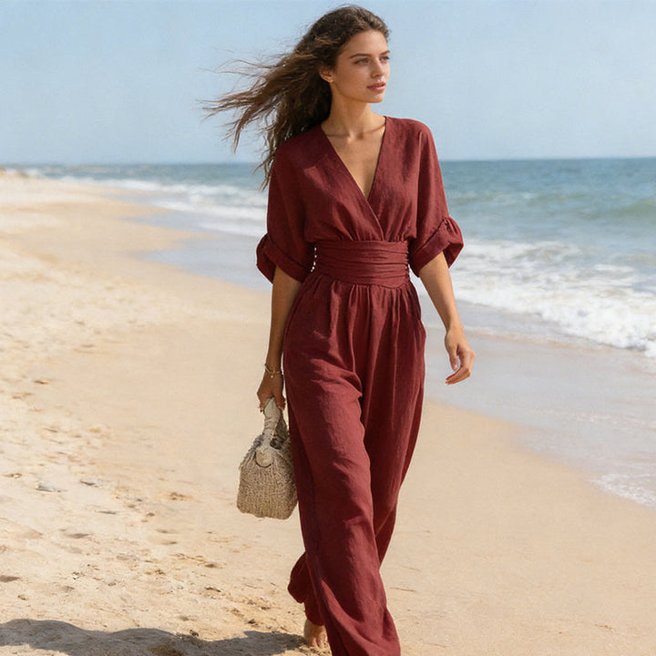 Milena | Elegancki Kombinezon Grace Flow